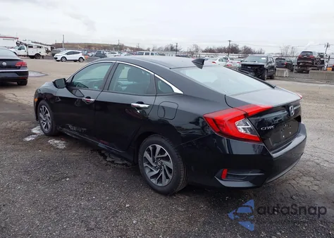 2018 Honda Civic Ex z USA, uszkodzony, nr VIN 2HGFC2F79JH564830